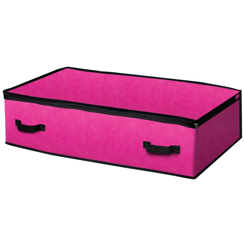 Under Bed Storage Bag Pink